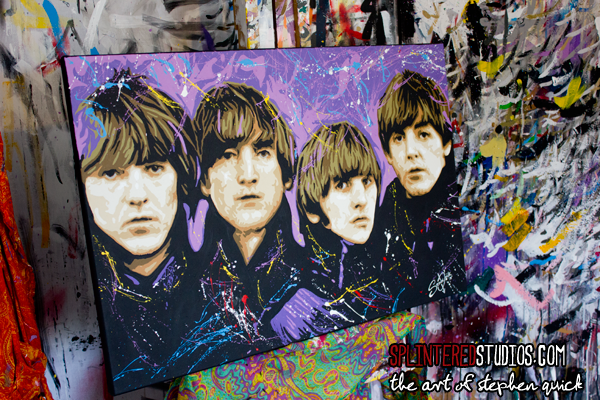 Beatles For Sale Painting