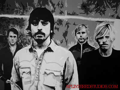 Foo Fighters Painting