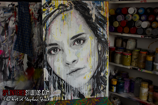 Emma Watson Painting