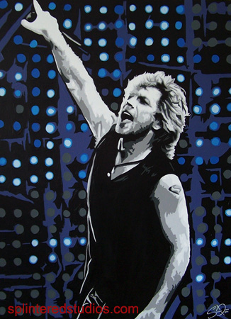 Bon Jovi Painting