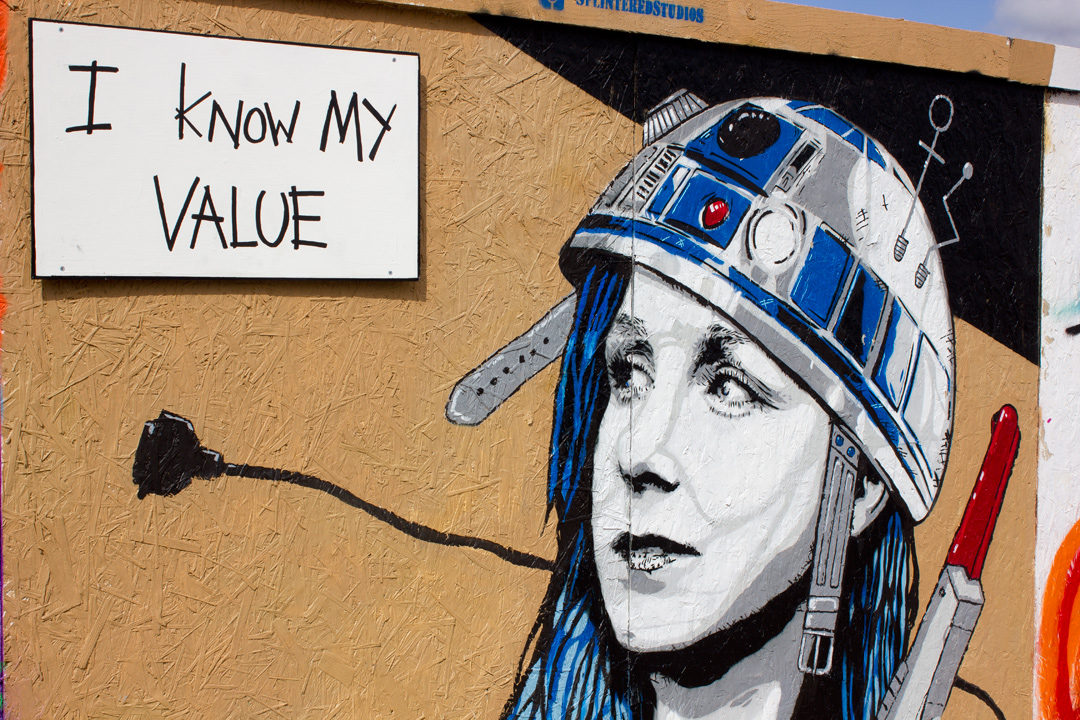 Cheltenham Paint Festival - I Know My Value