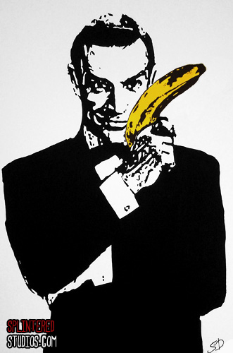 Banana Bond Painting