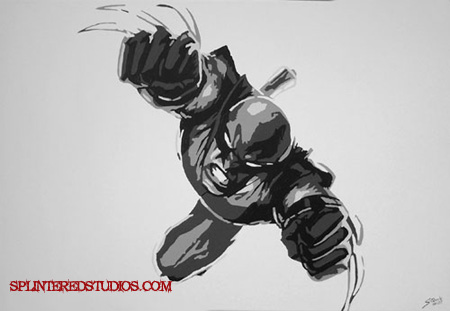 Astonishing Wolverine Pop Art
