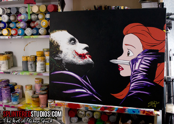 Joker Belle Mash Up Art 