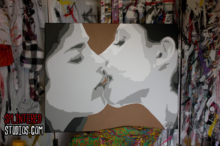 Cruel Intentions Kiss Painting