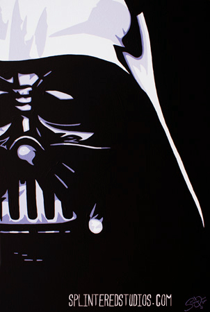 Darth Vader Star Wars Painting