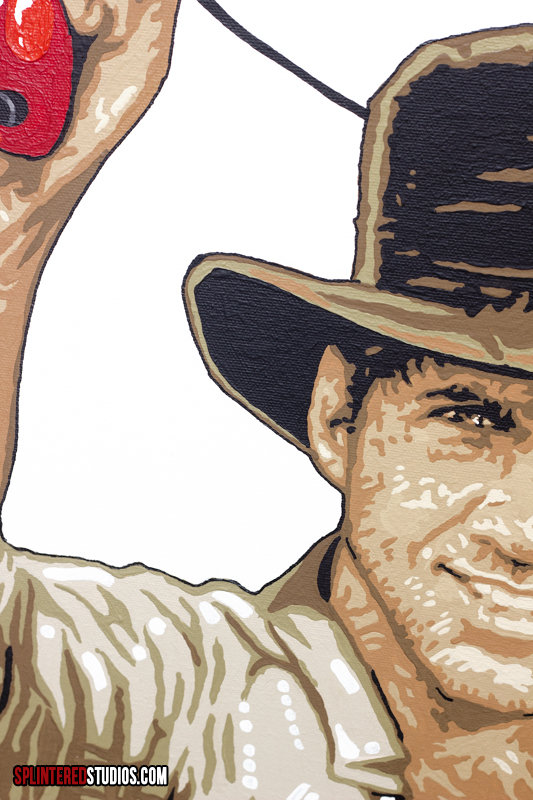 Indy / Zapper Painting Detail