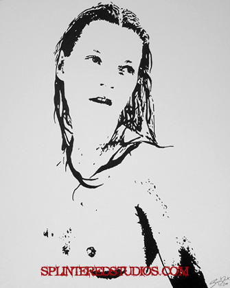 Kate Moss Nuse Pop Art