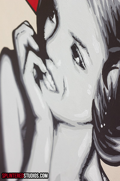 Princess Leia Monroe Art Detail