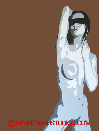 Blind Nude Painting