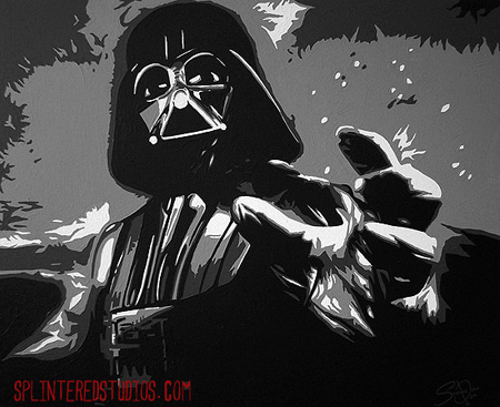Darth Vader Painting