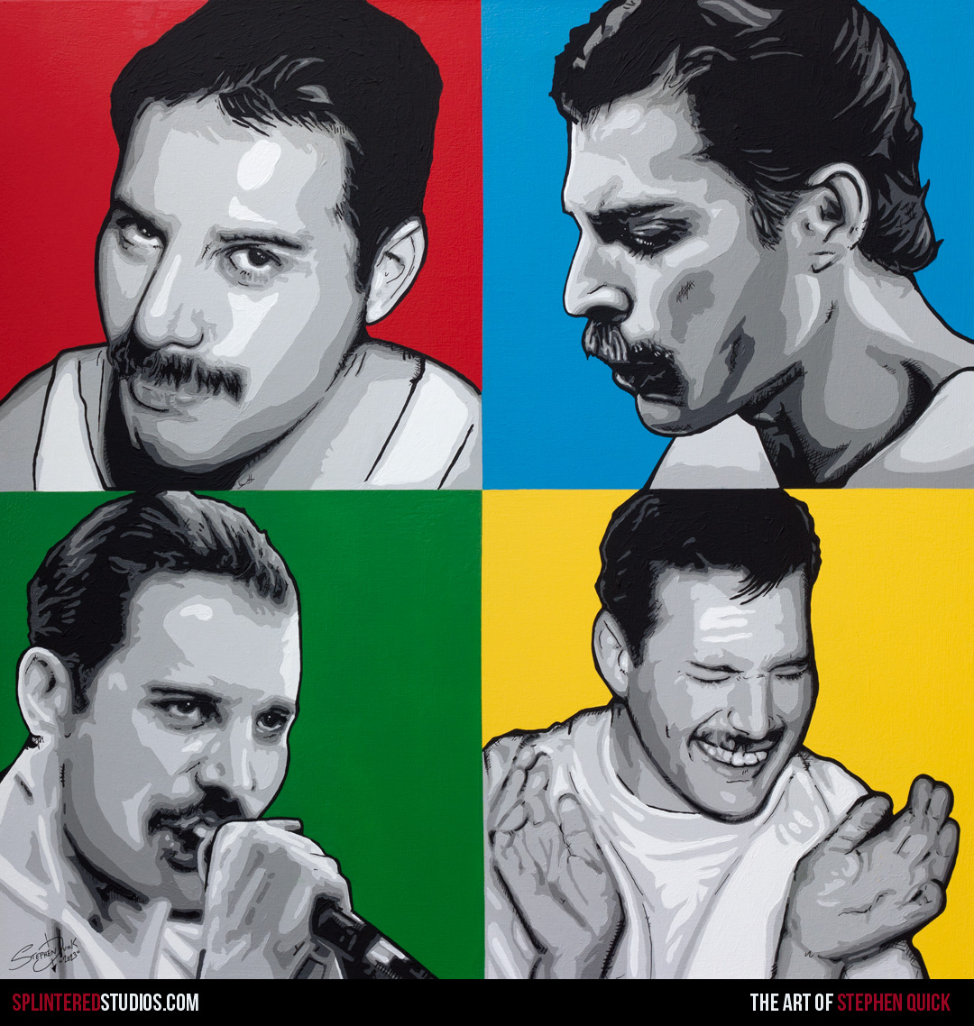 Freddie Mercury Painting 