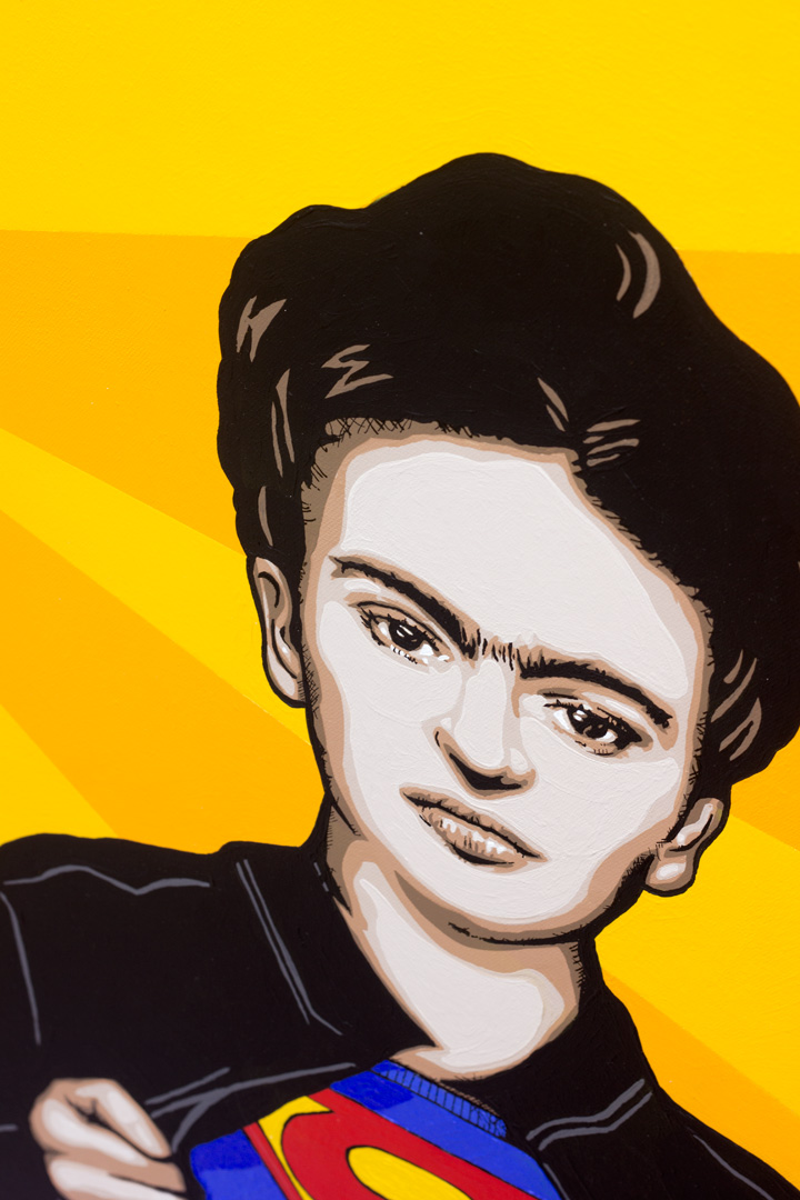 Frida Kahlo Painting Detail 