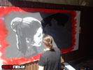 Stephen Quick Live painting
